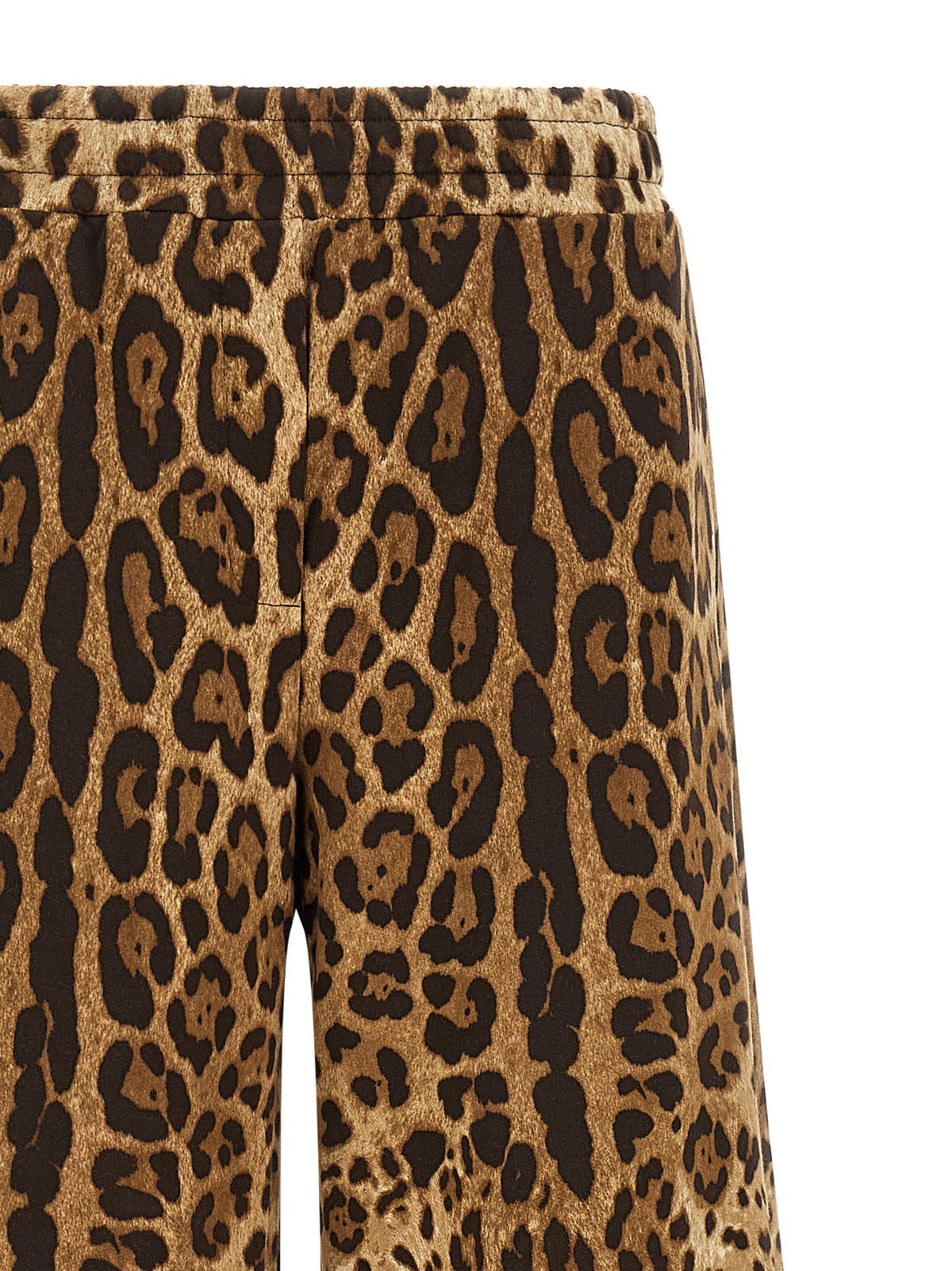 Dolce & Gabbana Braune Baumwoll Freizeithose
