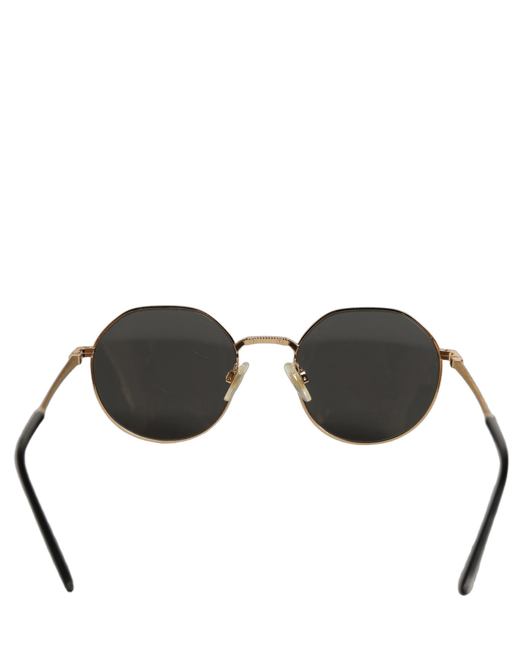 Dolce & Gabbana DG2286 Runde Sonnenbrille mit goldfarbenem Metallgestell