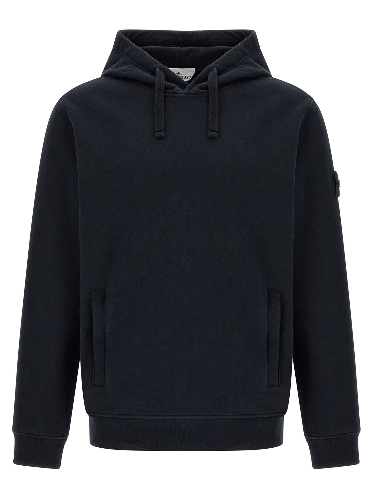 Stone Island Blaues Baumwoll-Sweatshirt