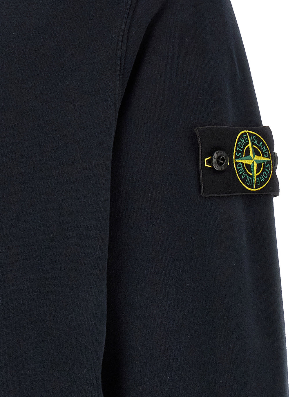 Stone Island Blaues Baumwoll-Sweatshirt