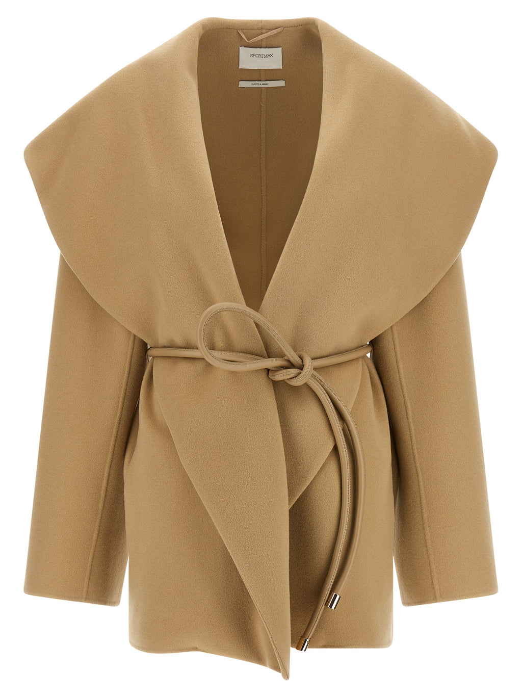Sportmax Beige Wollmantel