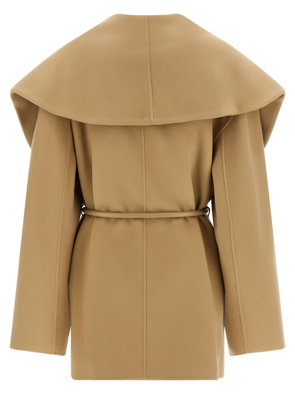 Sportmax Beige Wollmantel
