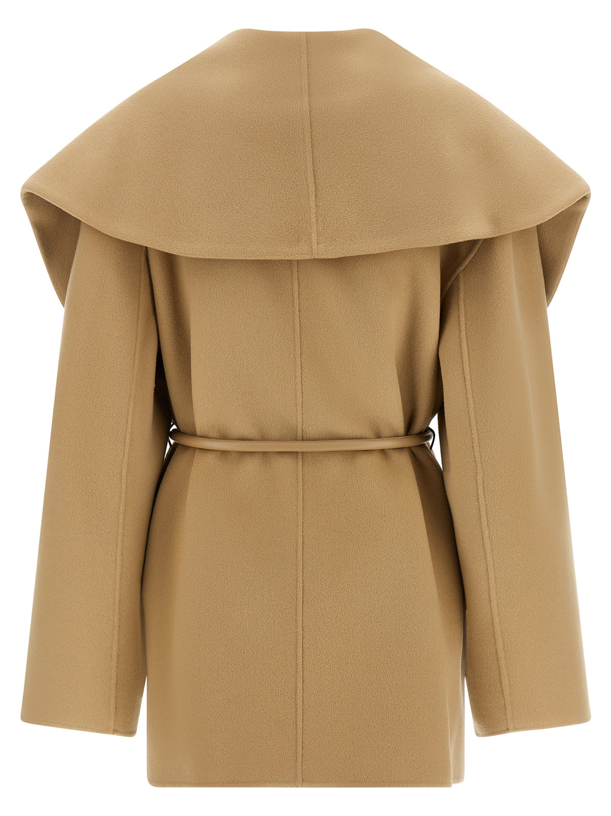 Sportmax Beige Wollmantel