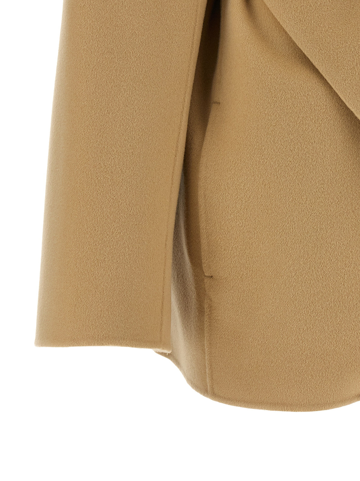 Sportmax Beige Wollmantel