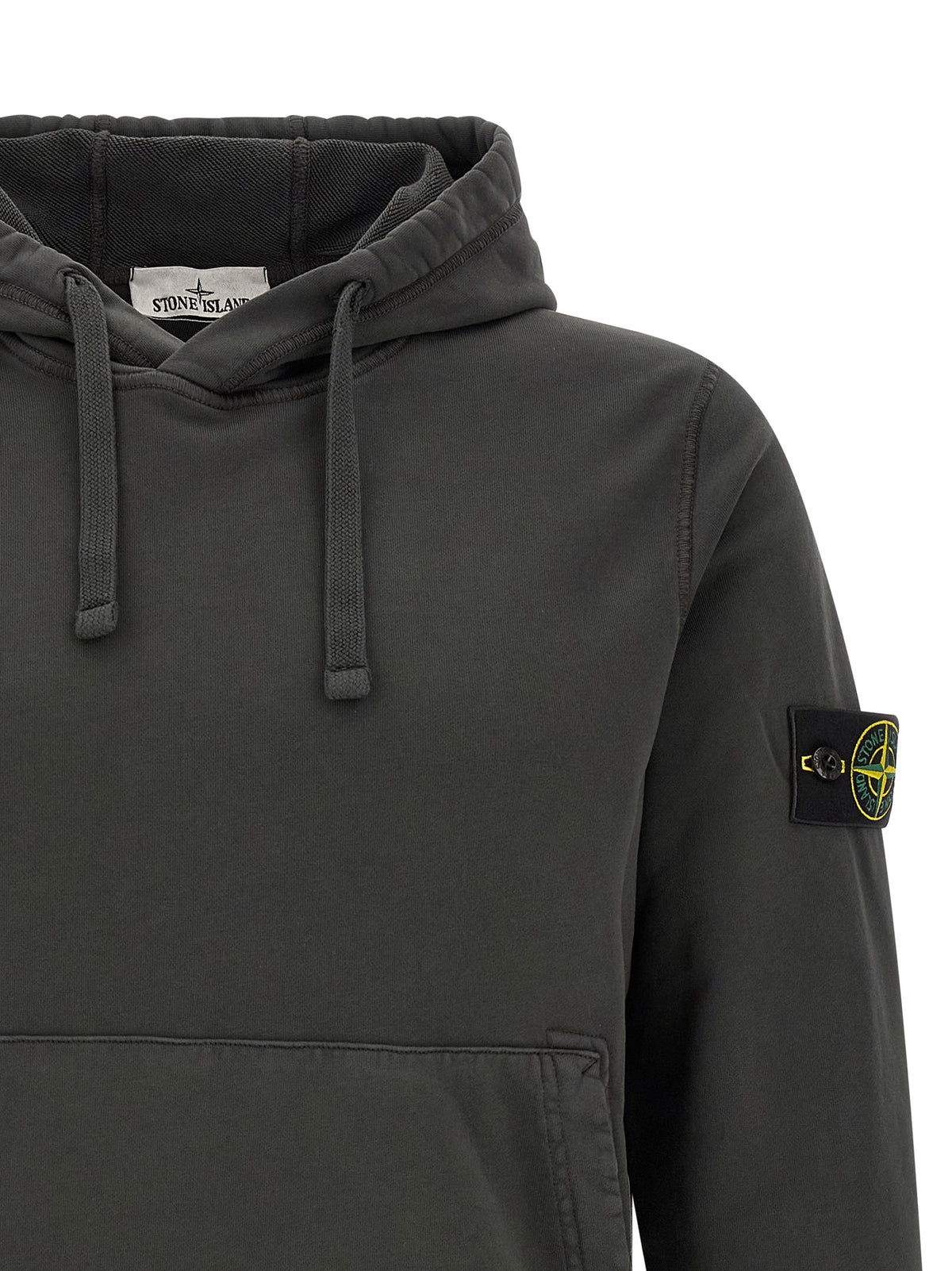 Stone Island Grau Baumwoll-Sweatshirt