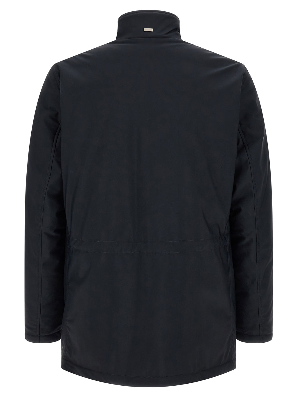 Herno Blue Polyamide Full-Length Jacket