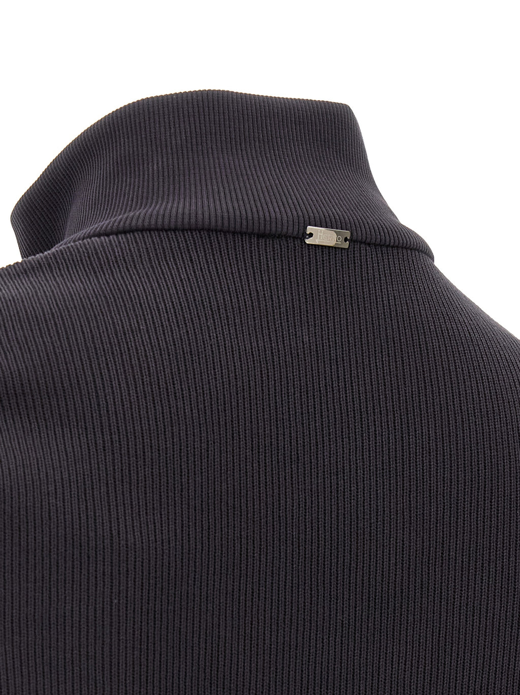 Herno Blaue Baumwolljacke