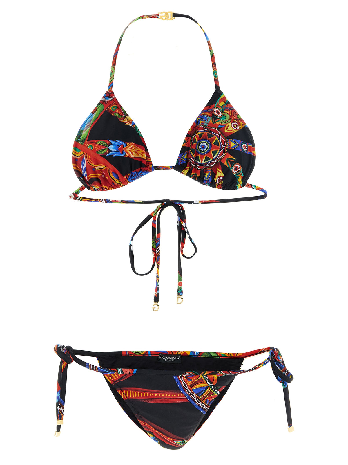 Dolce & Gabbana Multicolor Polyamid-Bikini