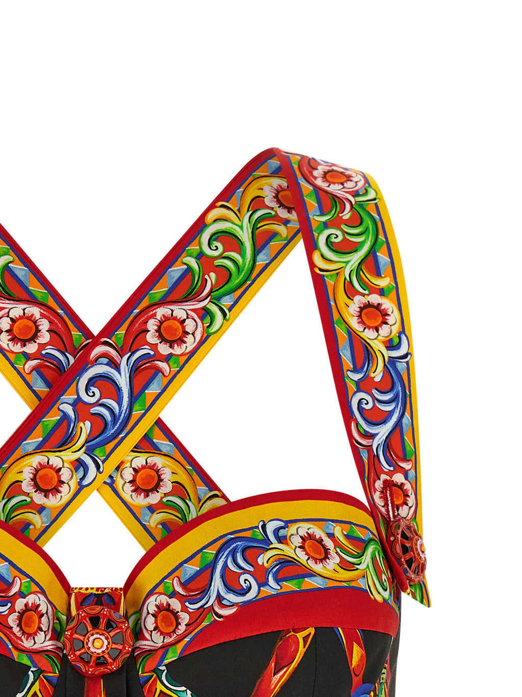 Dolce & Gabbana Bunte Baumwollbluse