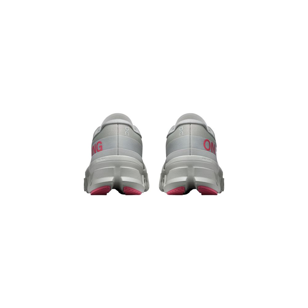 On Running Graue synthetische Sportsneaker