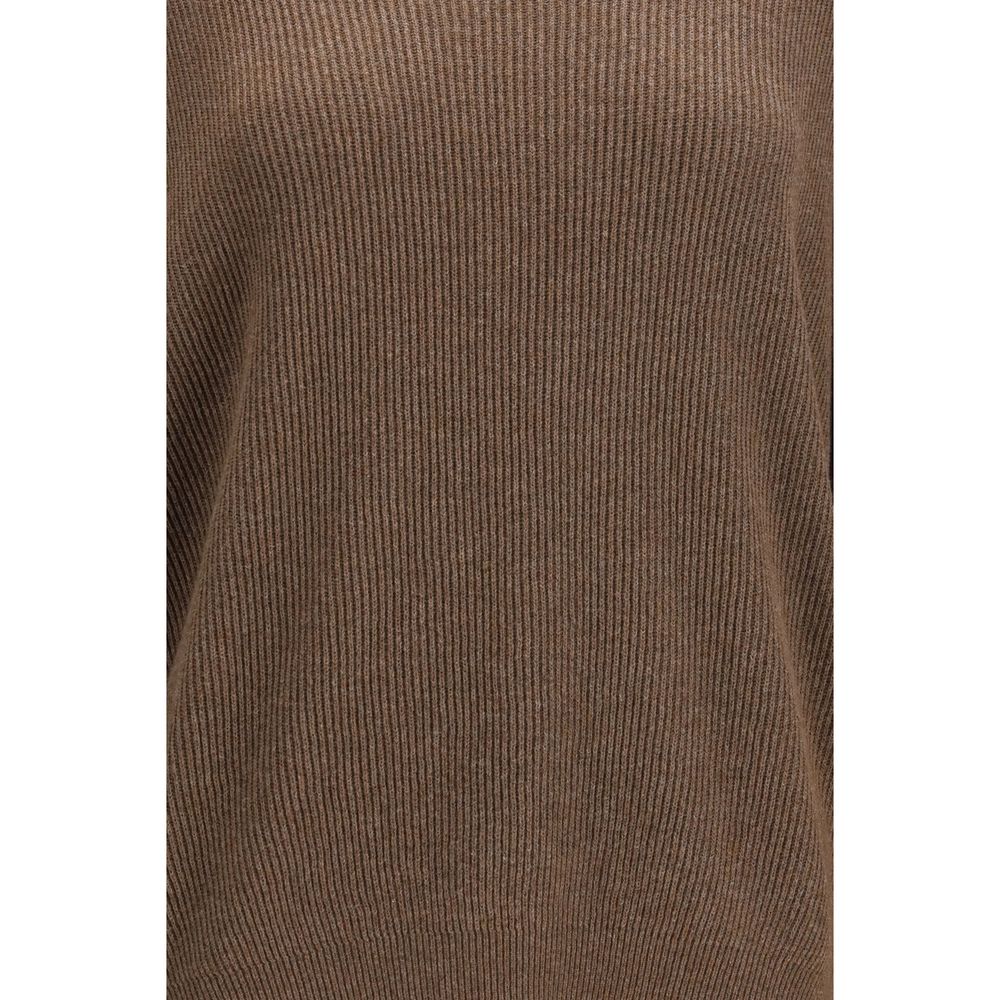 The Row Braunes Baumwoll-Sweatshirt