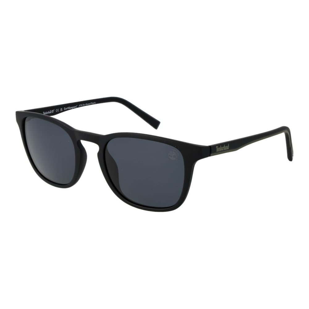 Timberland Schwarze Edelstahlsonnenbrille