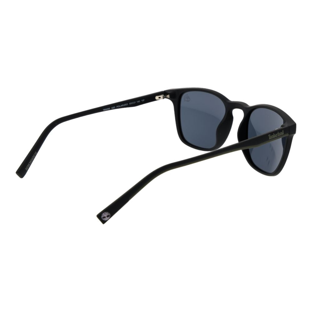 Timberland Schwarze Edelstahlsonnenbrille