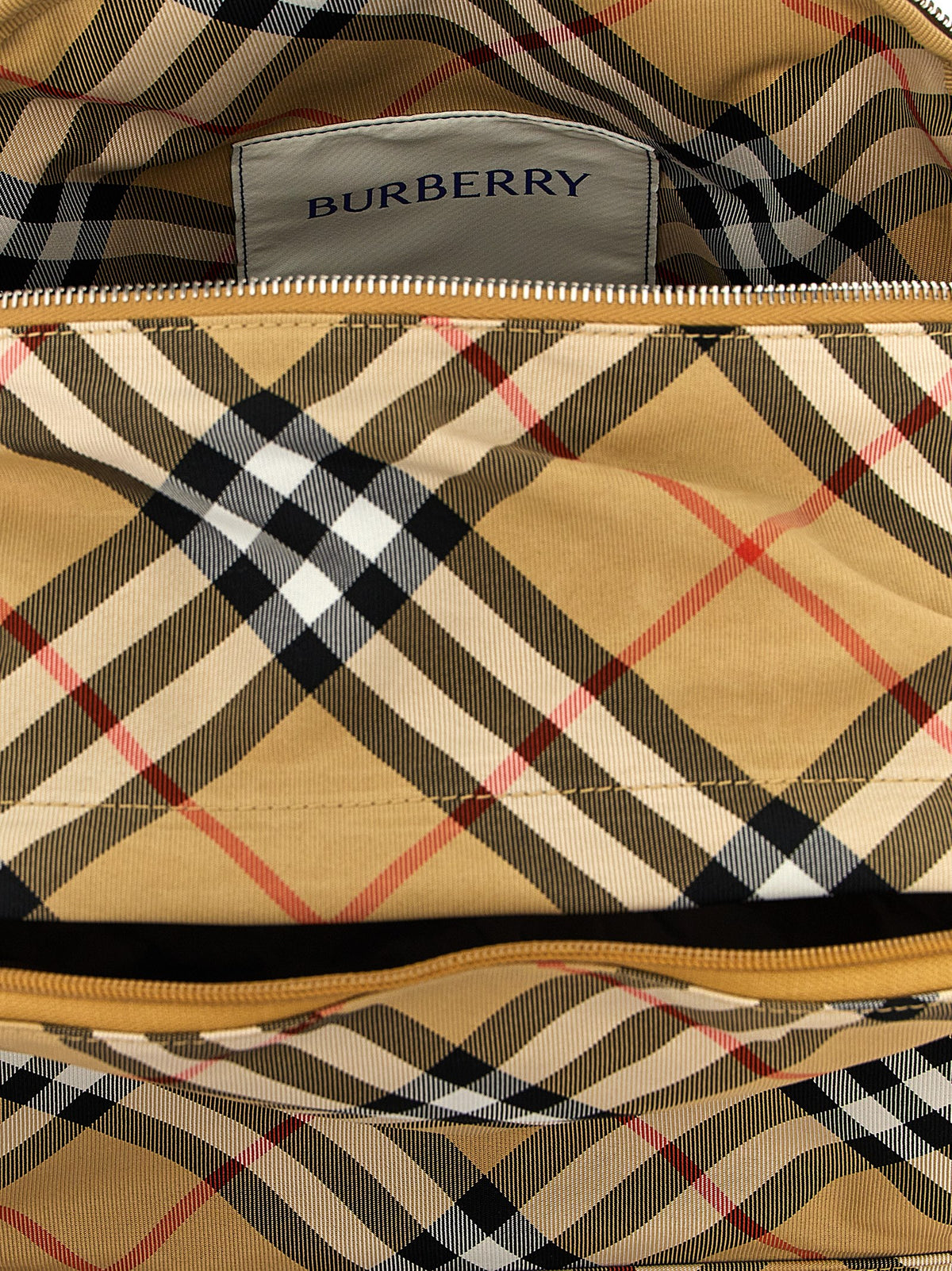 Burberry Beige Rucksack aus Polyester