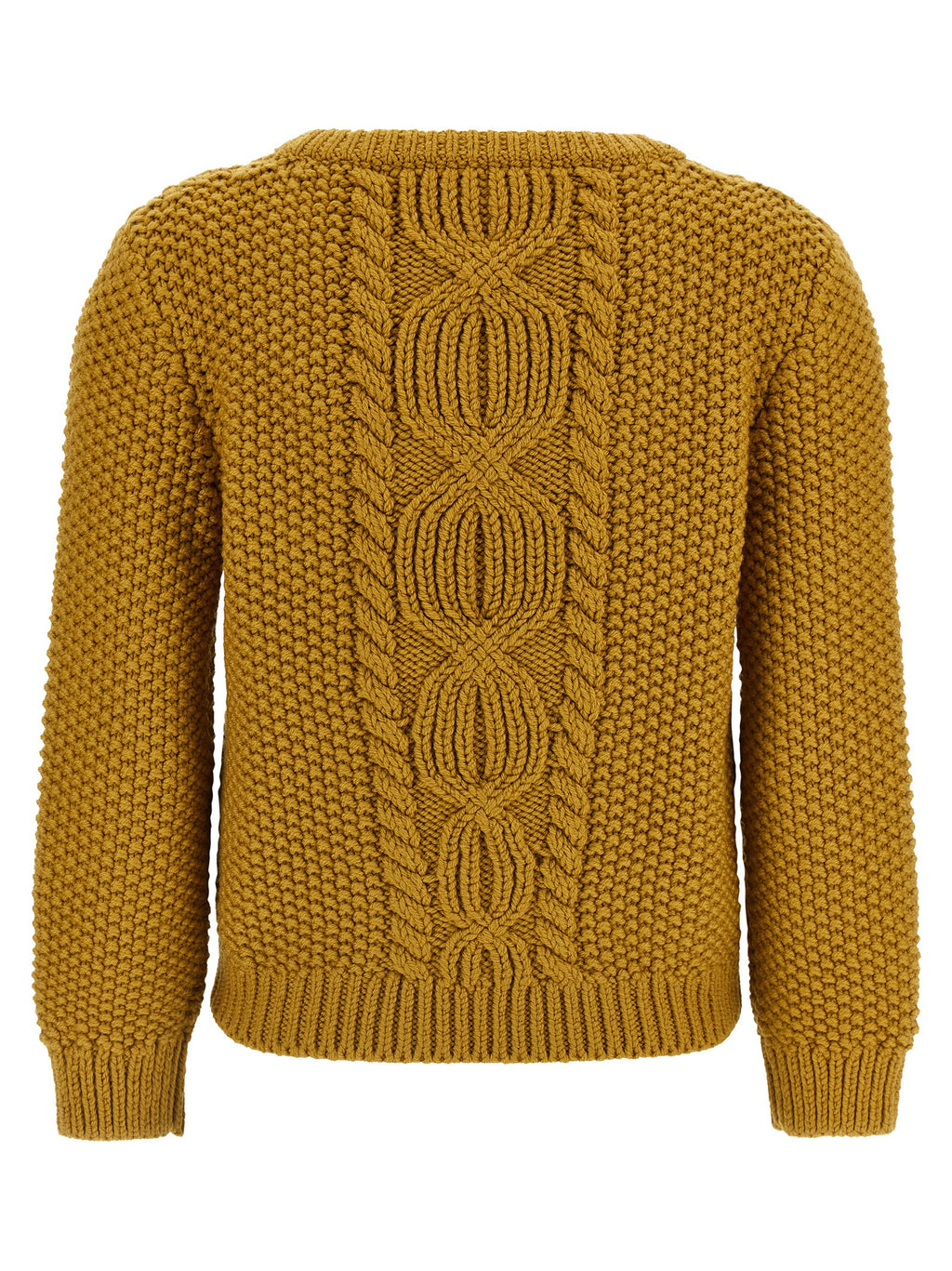 Saint Laurent Bicolor-Wollstrickjacke
