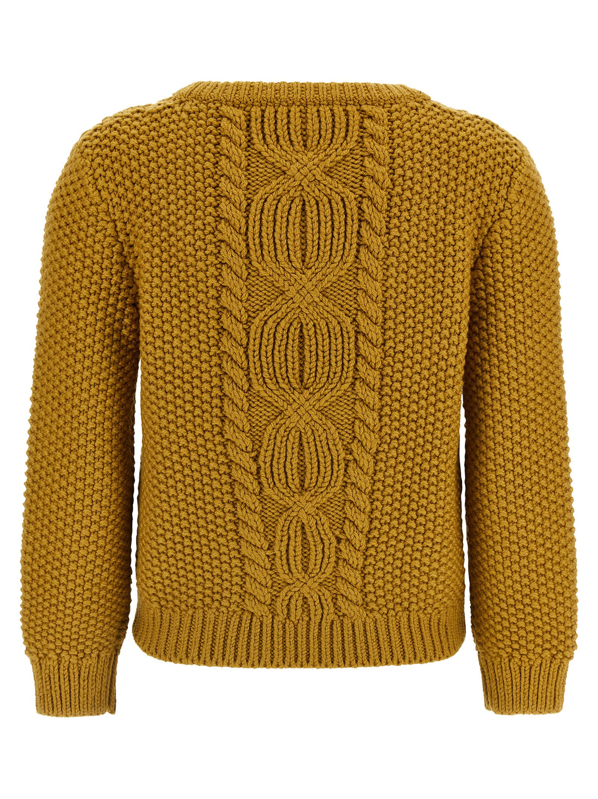 Saint Laurent Bicolor-Wollstrickjacke