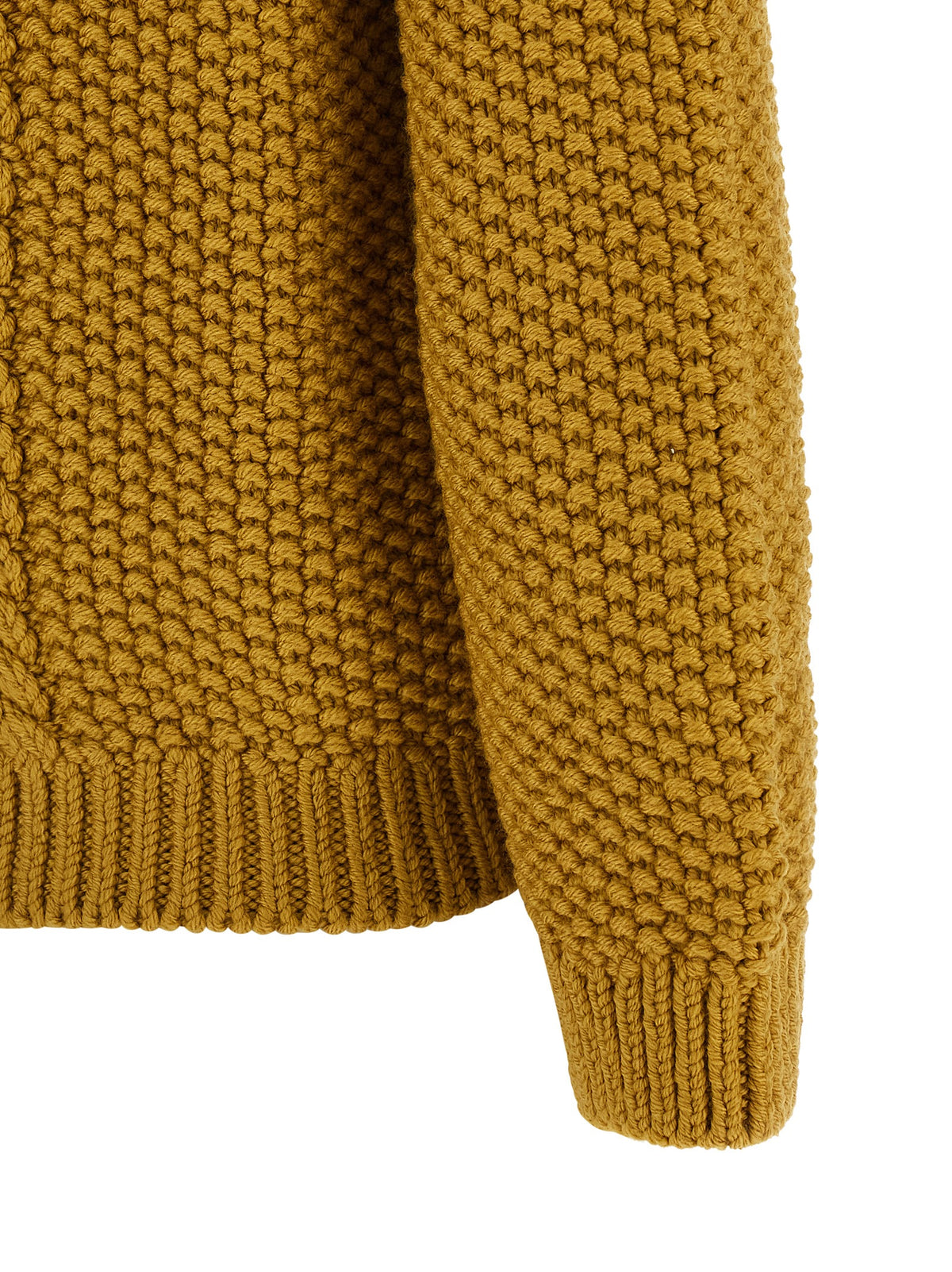 Saint Laurent Bicolor-Wollstrickjacke