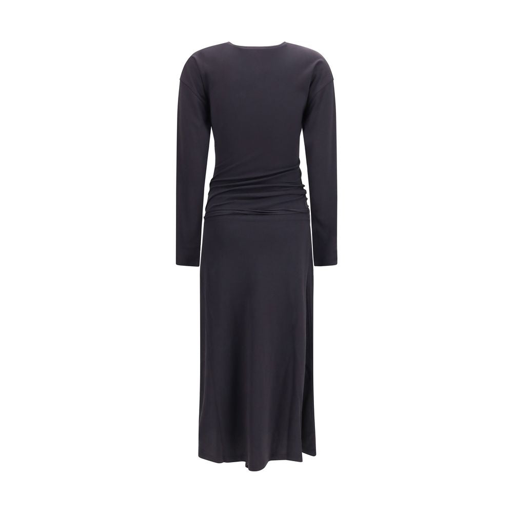 Lemaire Legeres Baumwollkleid in Grau