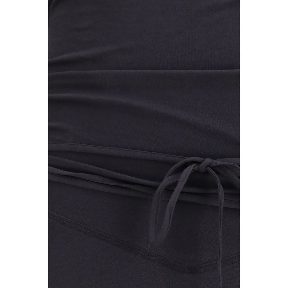 Lemaire Legeres Baumwollkleid in Grau
