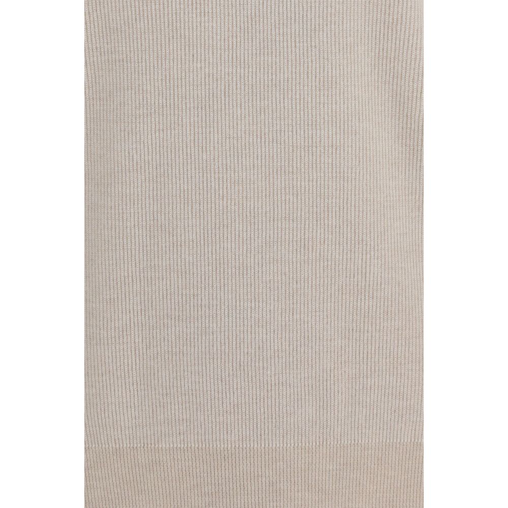 Brioni Beiger Kaschmirrollkragenpullover