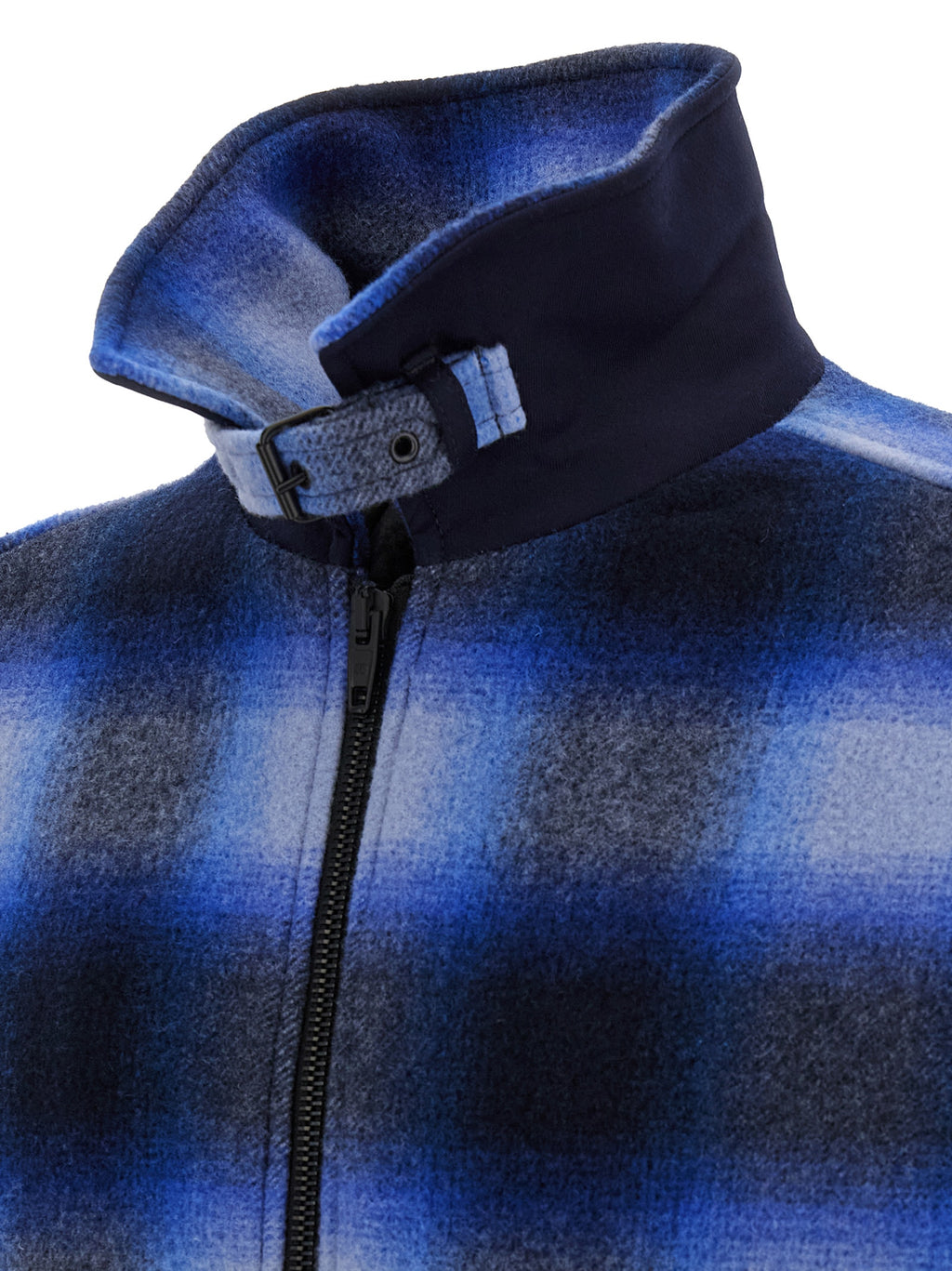 Balenciaga Bomber aus blauer Schurwolle