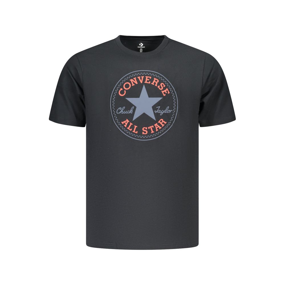 Converse schwarzes Baumwoll-Herren-T-Shirt
