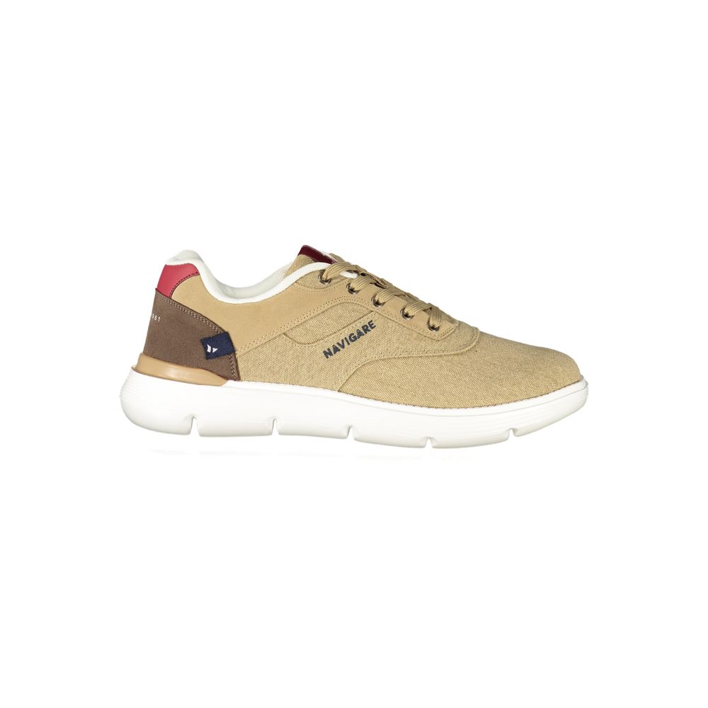 Navigare Brauner Polyester Herren Sneaker