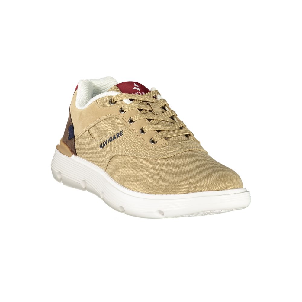 Navigare Brauner Polyester Herren Sneaker