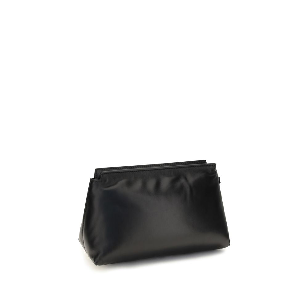 Givenchy Clutch aus schwarzem Lammleder (Ovis Aries)