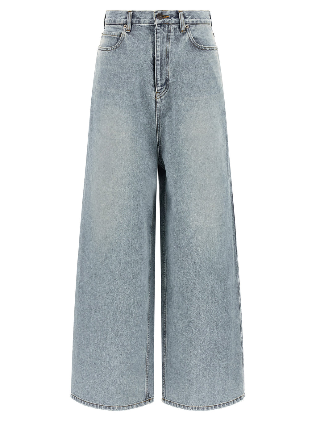 Balenciaga Jeans aus blauer Baumwolle mit Relaxed Fit