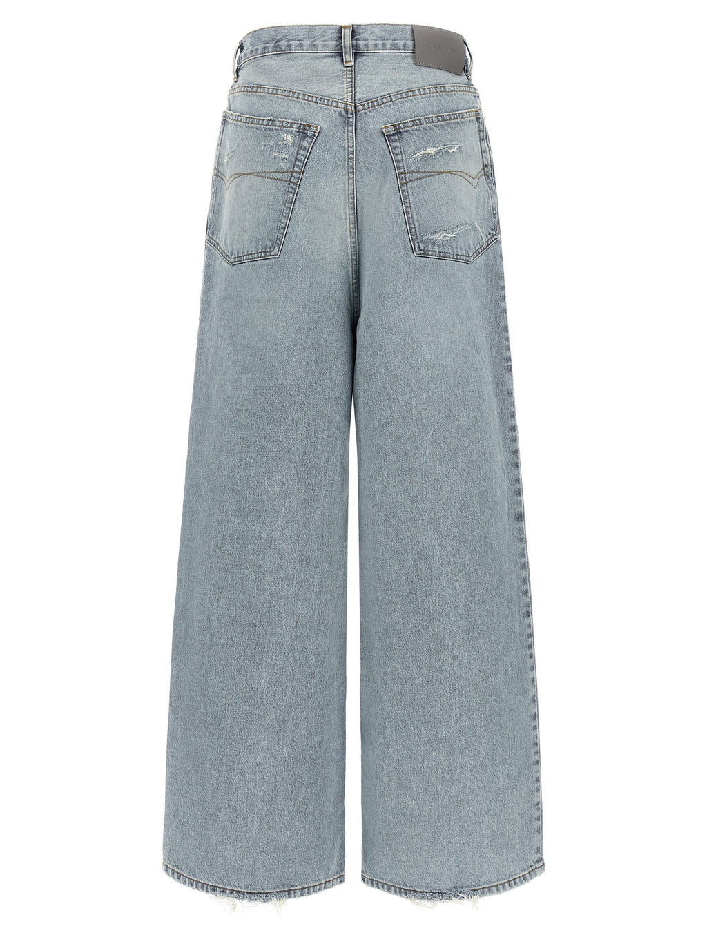 Balenciaga Jeans aus blauer Baumwolle mit Relaxed Fit