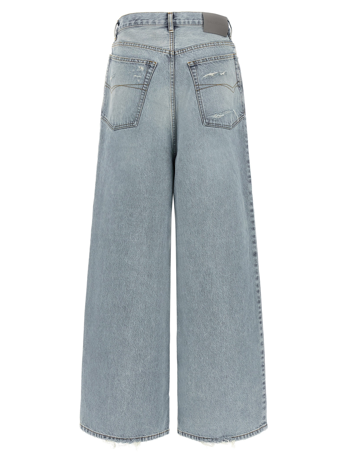 Balenciaga Jeans aus blauer Baumwolle mit Relaxed Fit