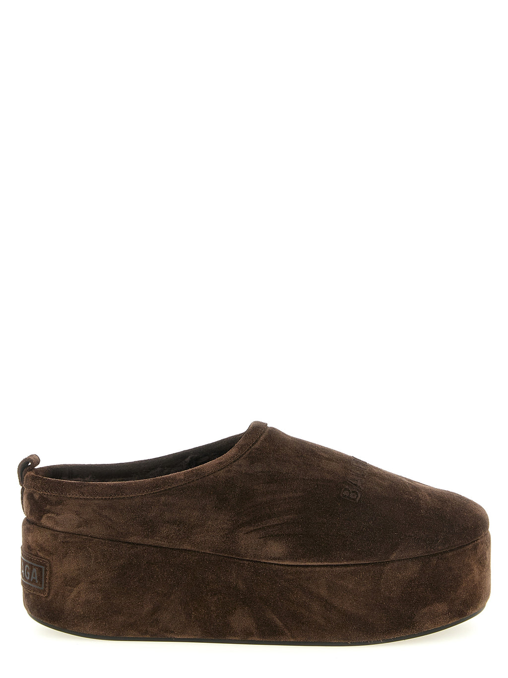 Balenciaga Mules aus braunem Kalbsleder