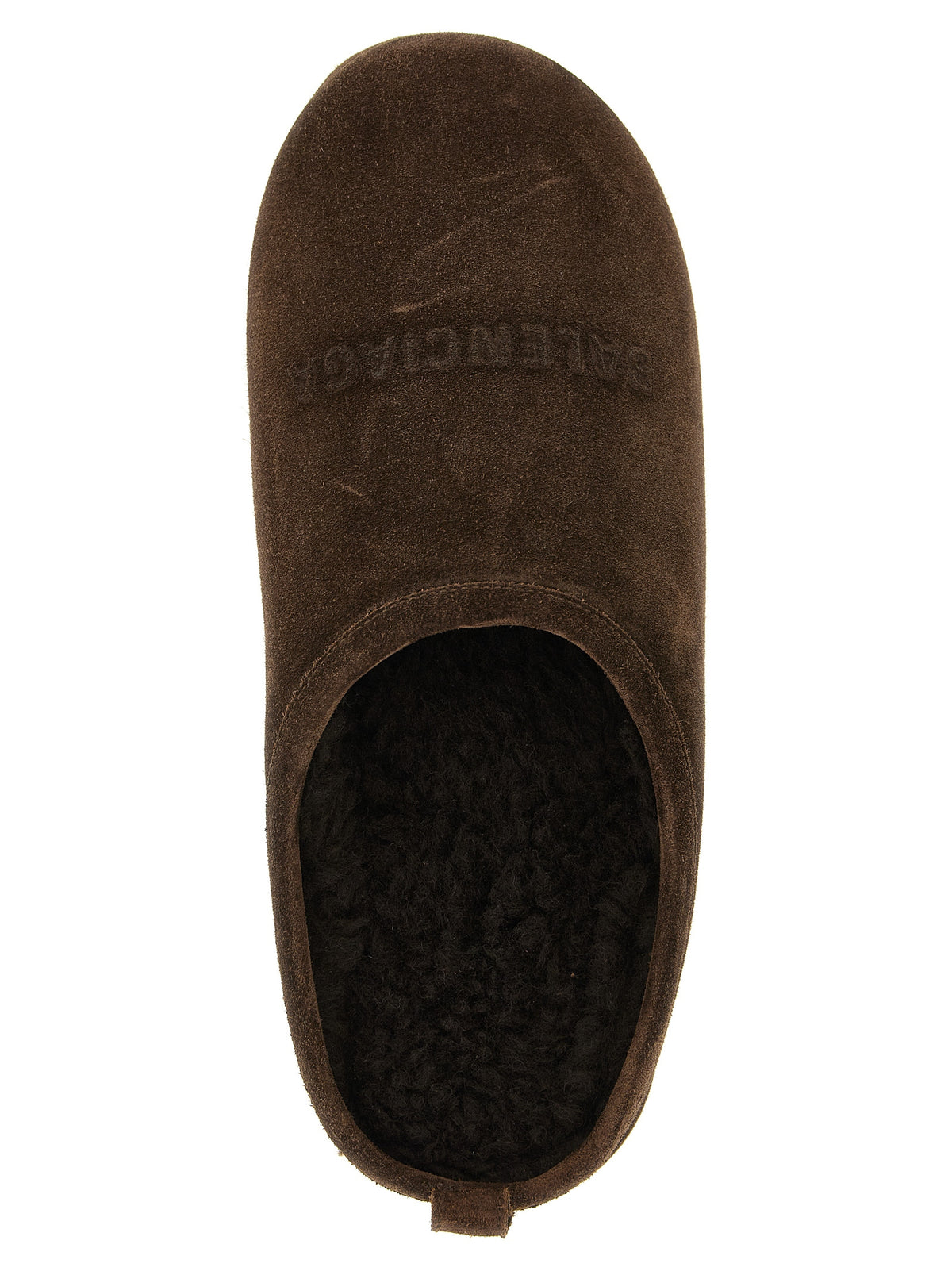 Balenciaga Mules aus braunem Kalbsleder