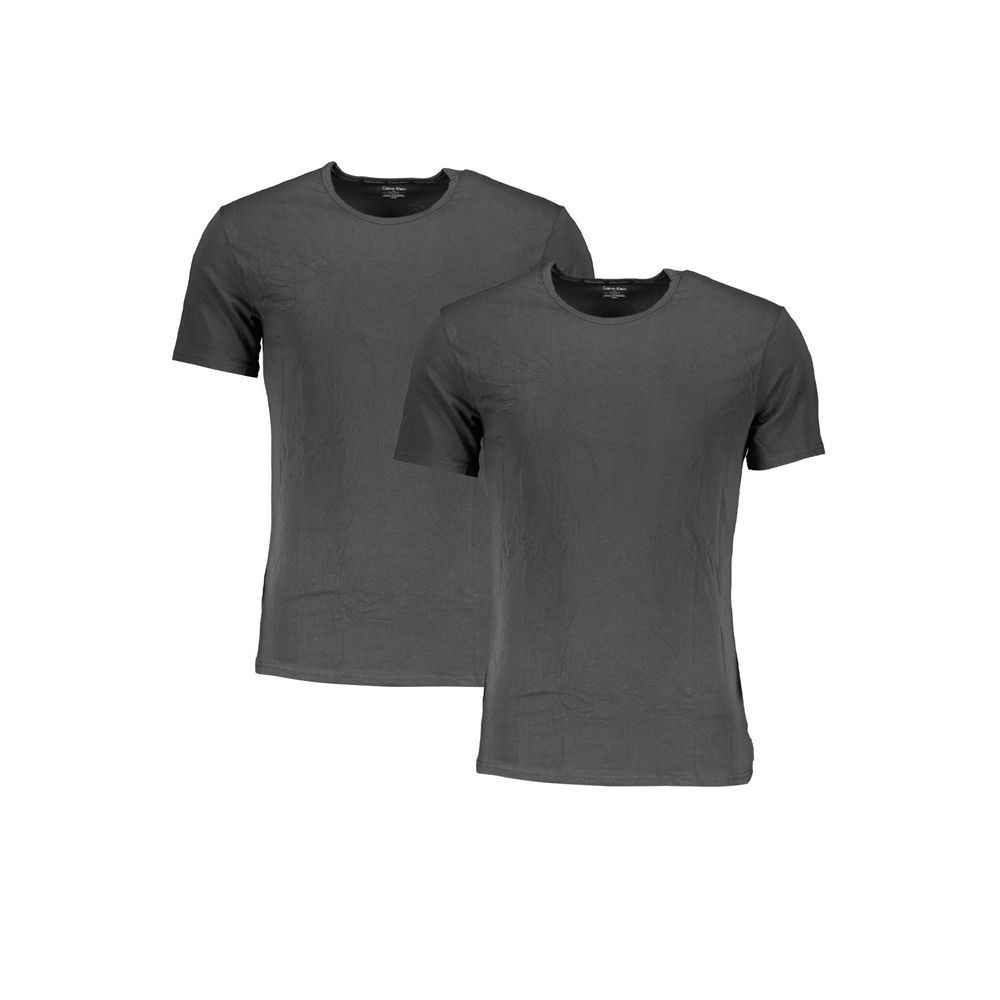 Calvin Klein Nero Baumwolle Herren-Unterhemd