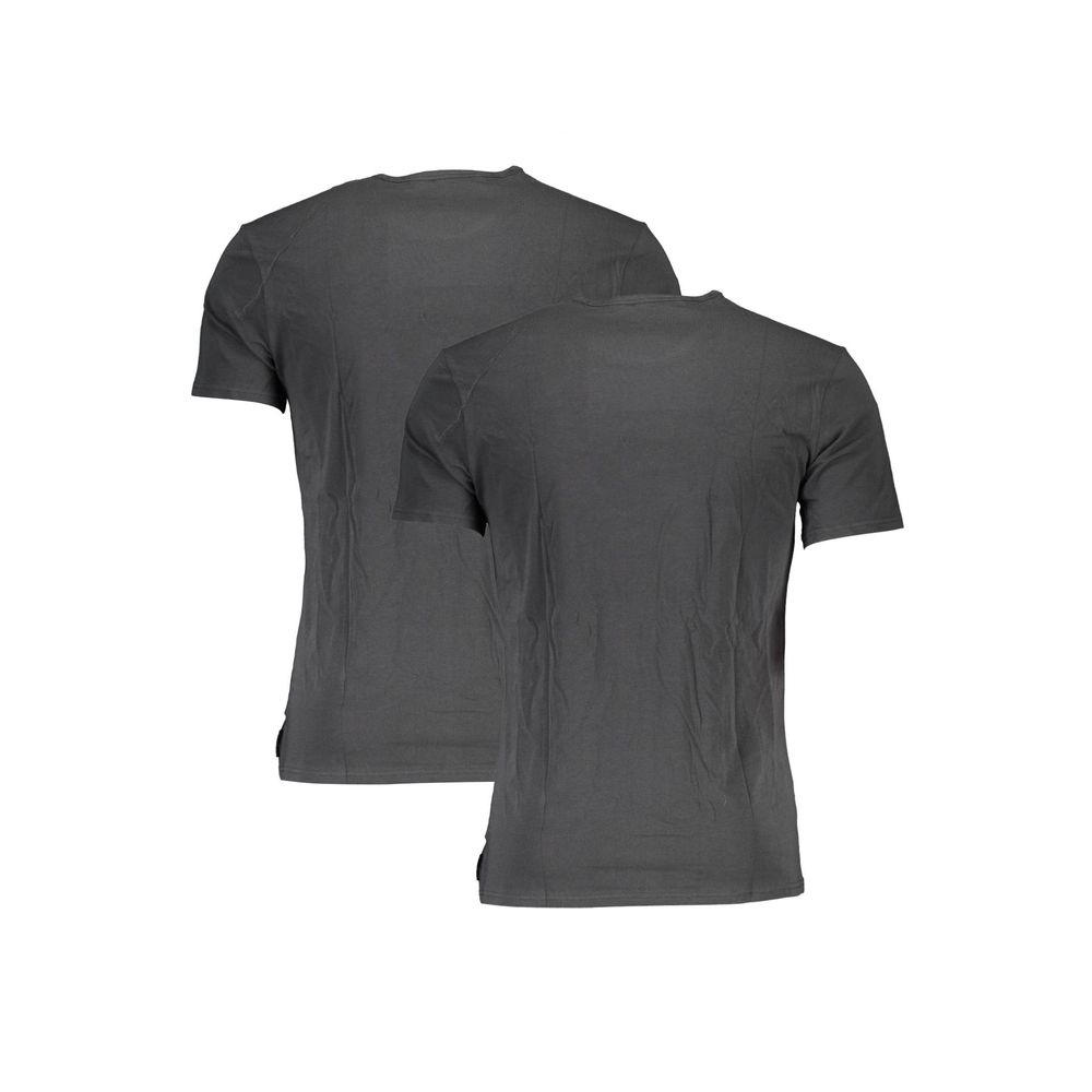 Calvin Klein Nero Baumwolle Herren-Unterhemd