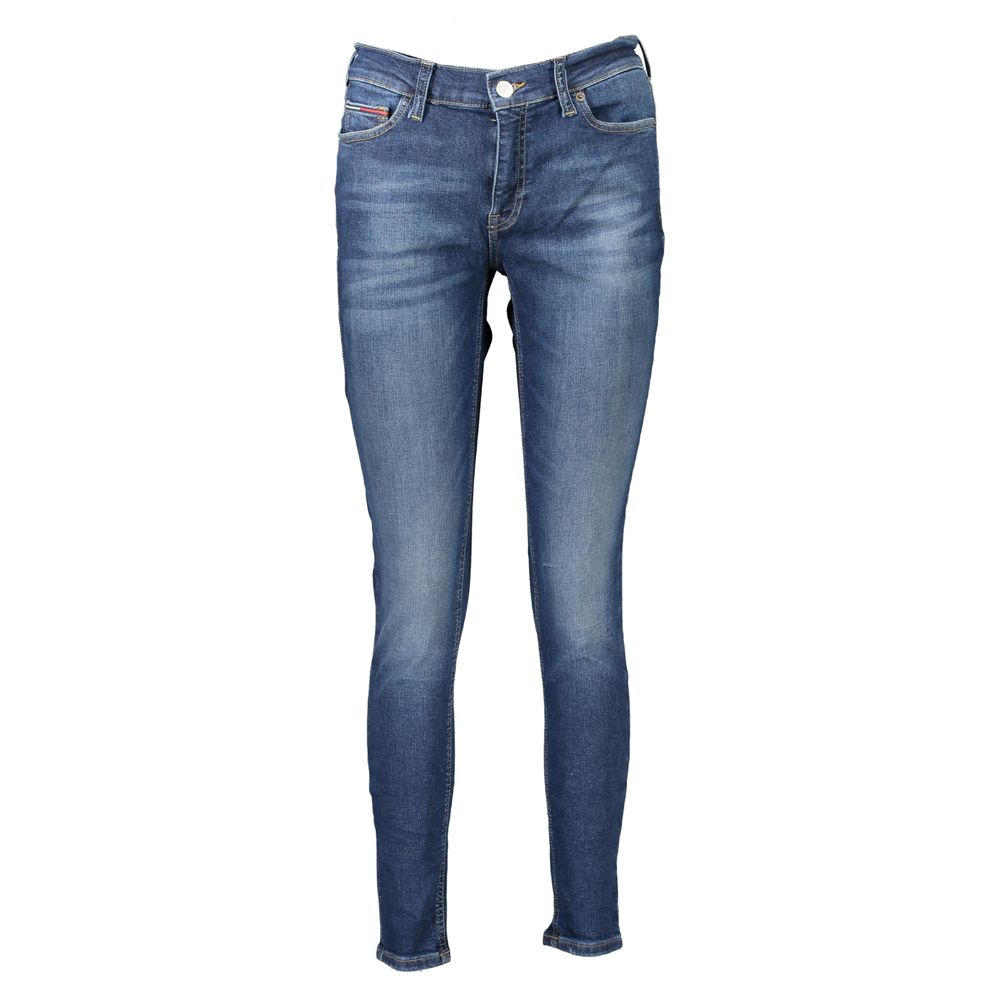 Tommy Hilfiger Damen-Jeans aus blauer Baumwolle