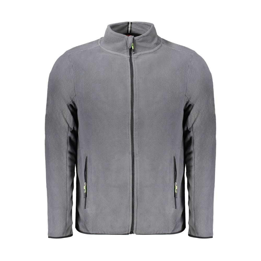 Norwegen 1963 Grigio Polyester Herren-Sweatshirt