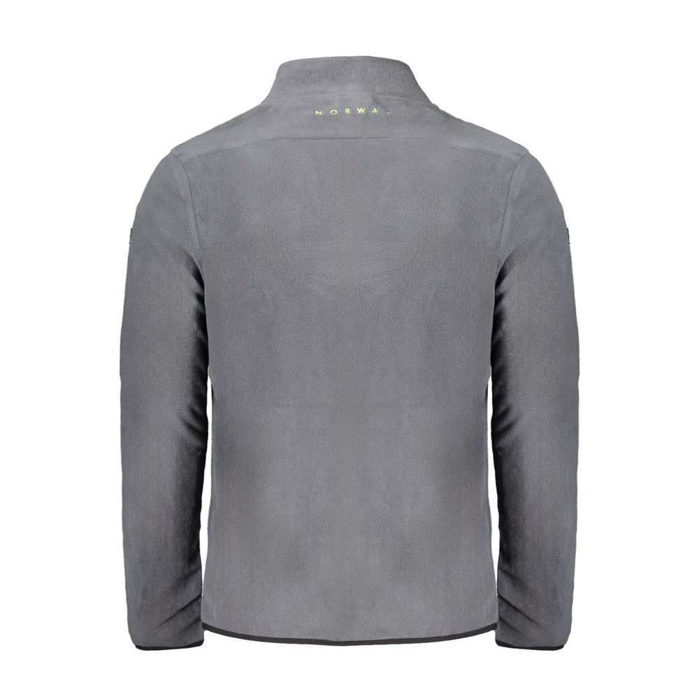 Norwegen 1963 Grigio Polyester Herren-Sweatshirt