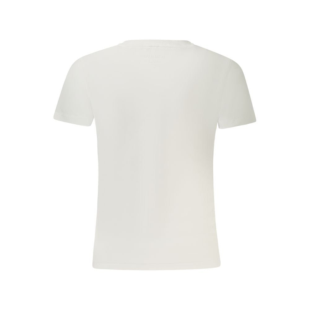Guess Jeans Bianco Baumwolle Damen-T-Shirt