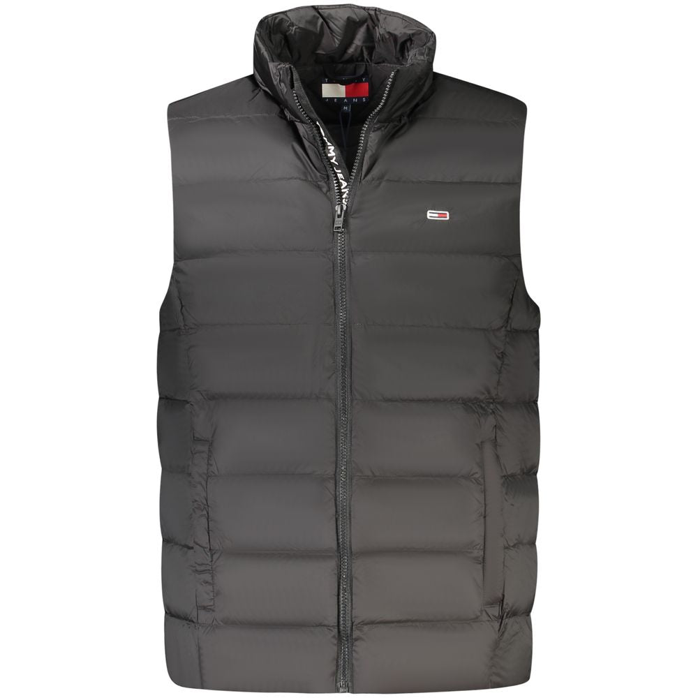 Tommy Hilfiger Herren Weste aus schwarzem Nylon