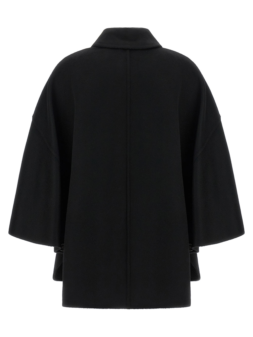 Max Mara Schwarzer Kaschmirmantel