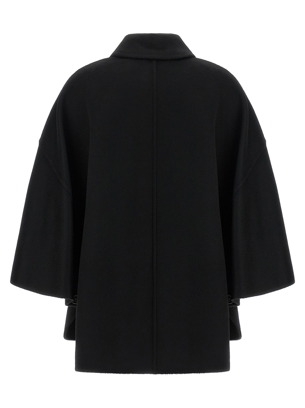 Max Mara Schwarzer Kaschmirmantel