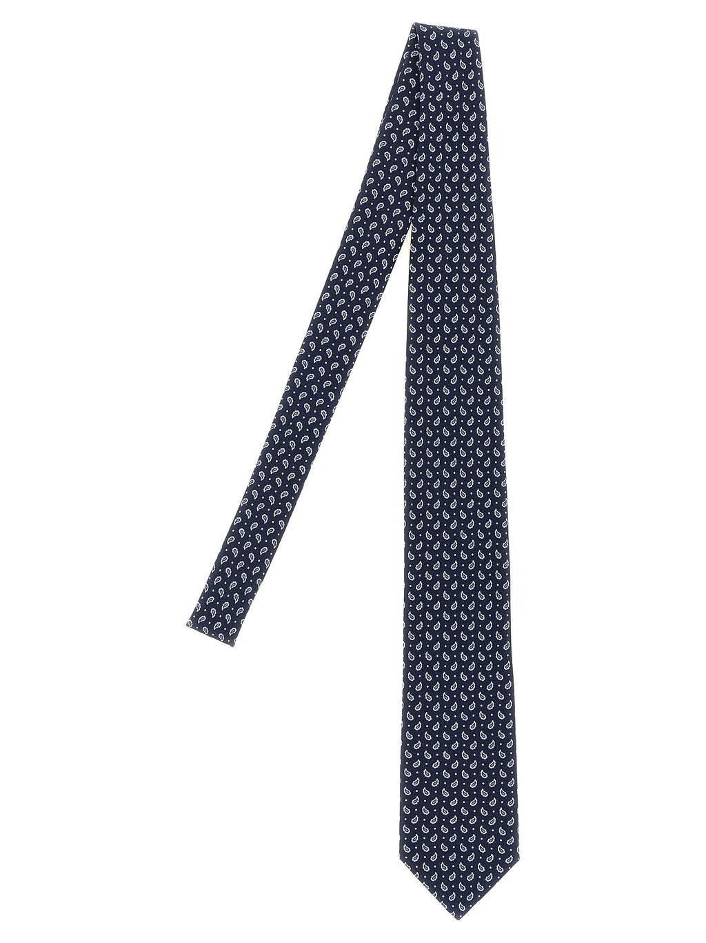 Brioni Krawatte aus blauer Seide
