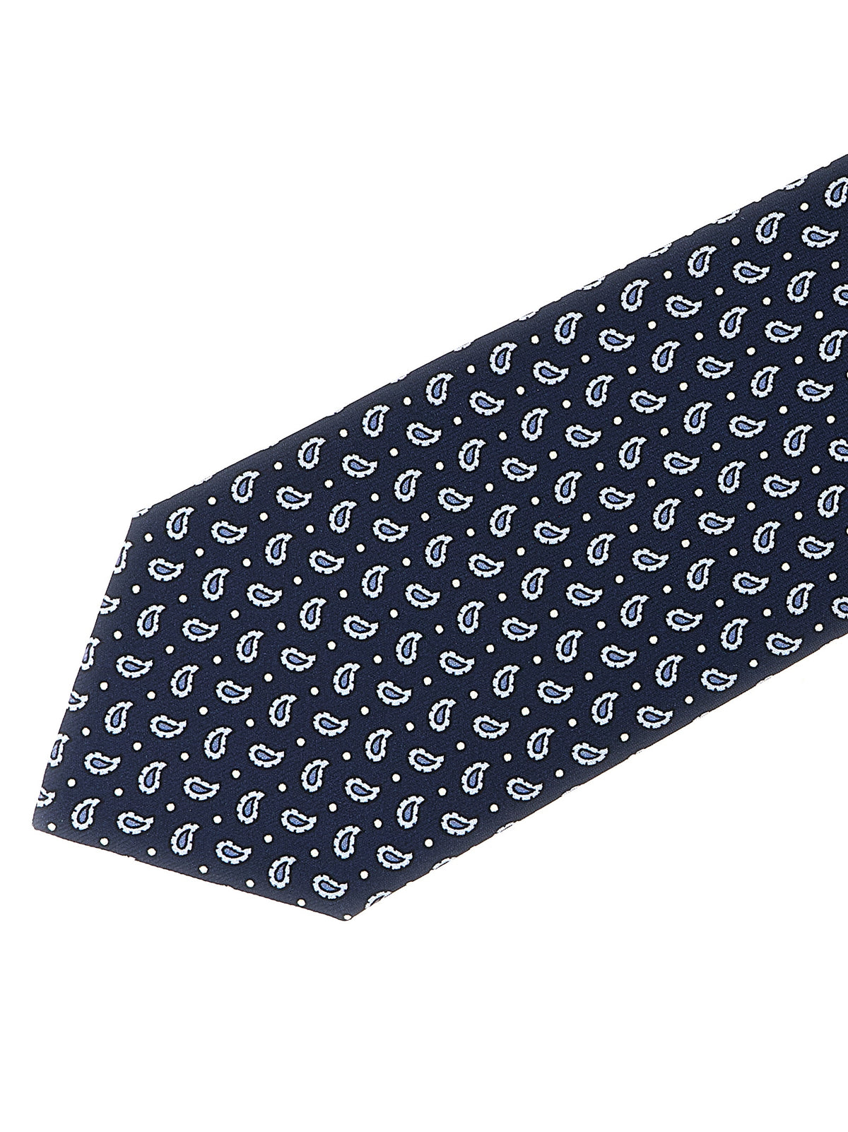 Brioni Krawatte aus blauer Seide