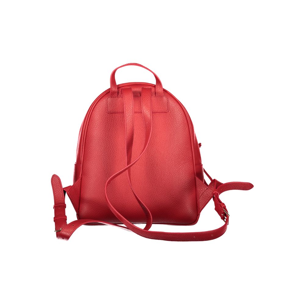 Coccinelle Damenrucksack aus rotem Leder