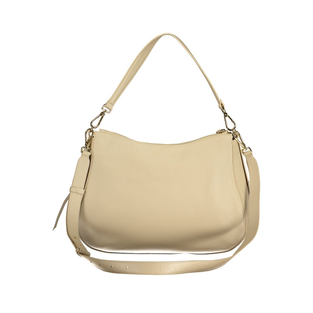 Coccinelle Damenhandtasche aus beigem Leder