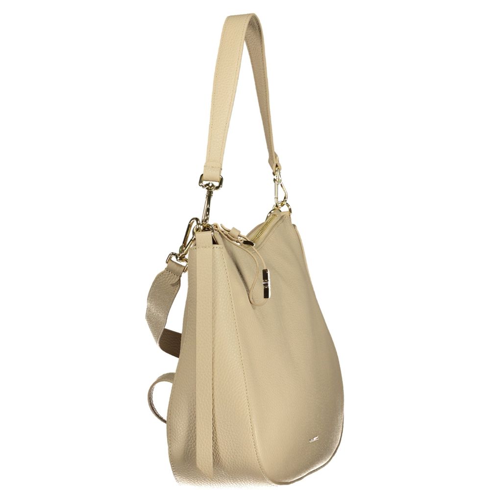 Coccinelle Damenhandtasche aus beigem Leder