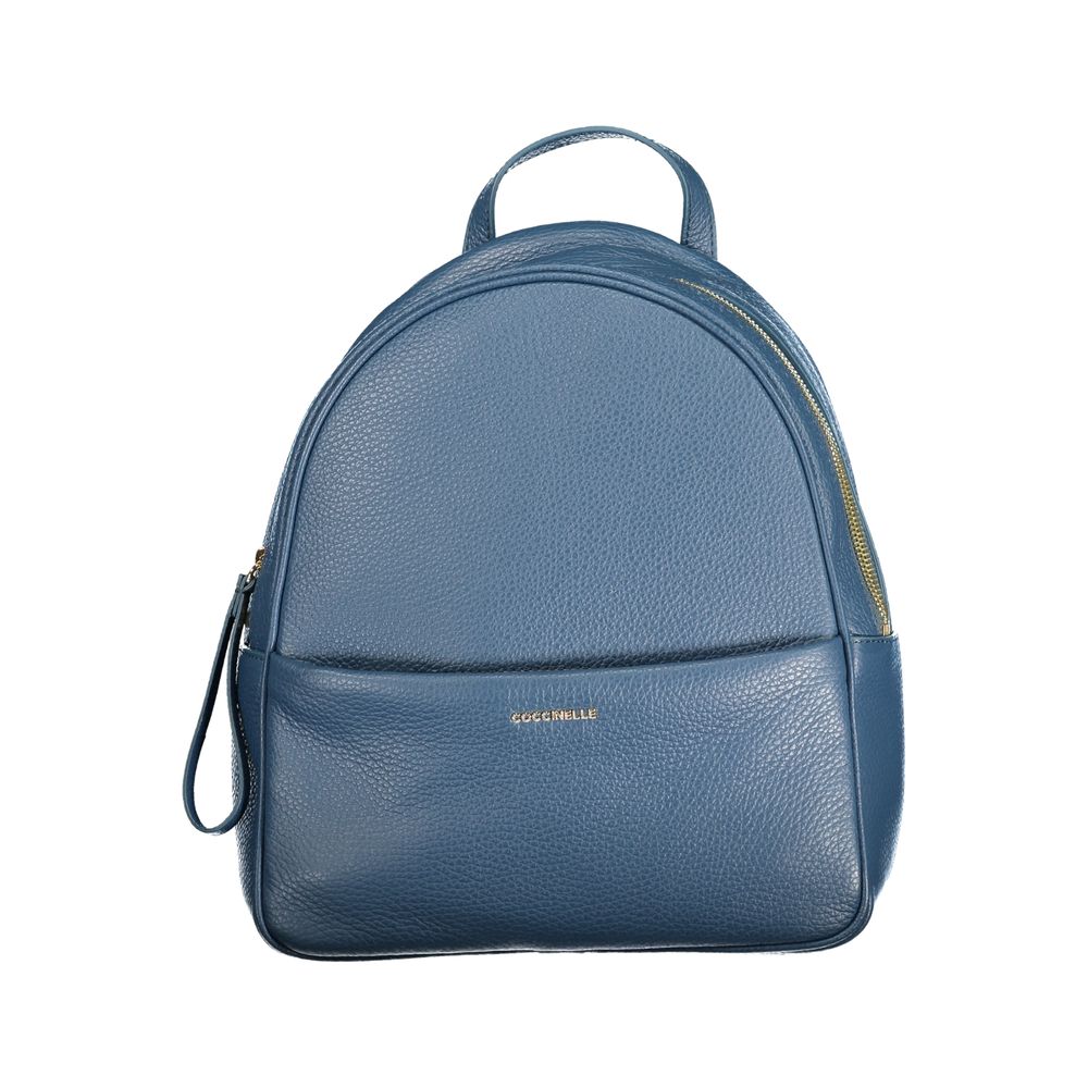 Coccinelle Damen Rucksack aus blauem Leder