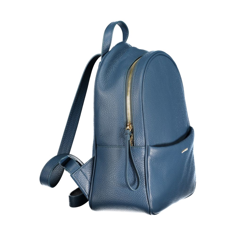 Coccinelle Damen Rucksack aus blauem Leder